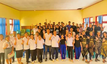 Kreatif dan Sportif, SMA Negeri 1 Raijua Resmi Buka Kegiatan Class Meeting Semester Genap