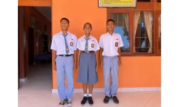 3 Siswa SMA Negeri 1 Raijua Terpilih Wakili Paskibra Tingkat Kabupaten, Di Bawah Bimbingan Pak Saverius O. Lay Wadu, S.Pd.,Gr